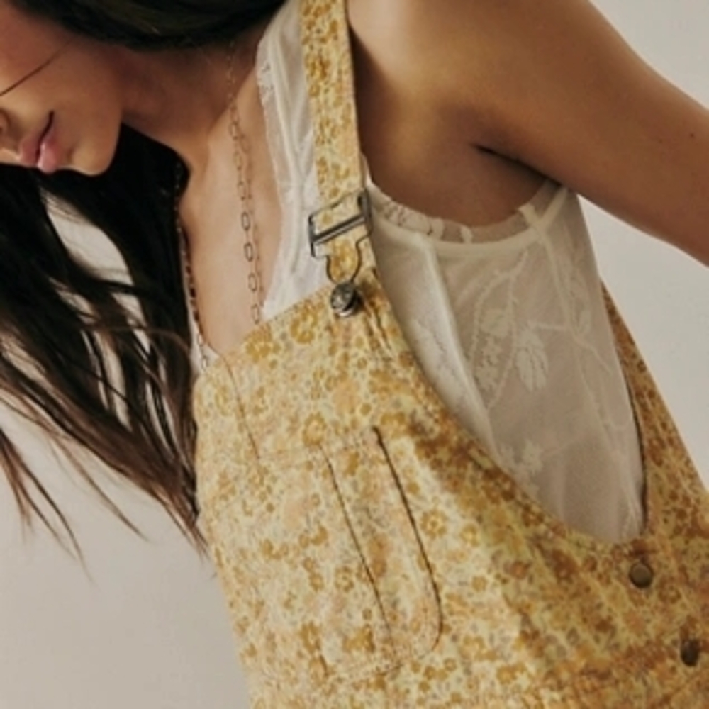 Free People Hansen Apron Midi